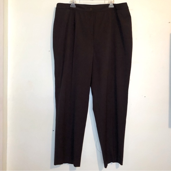 Jones New York Brown Stretch Trousers, size 20W - Picture 1 of 10